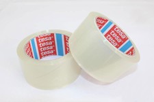 6 Rollen TESA Packband 64014 PP leise Klebeband Paketband Transparent 50mm x 66m