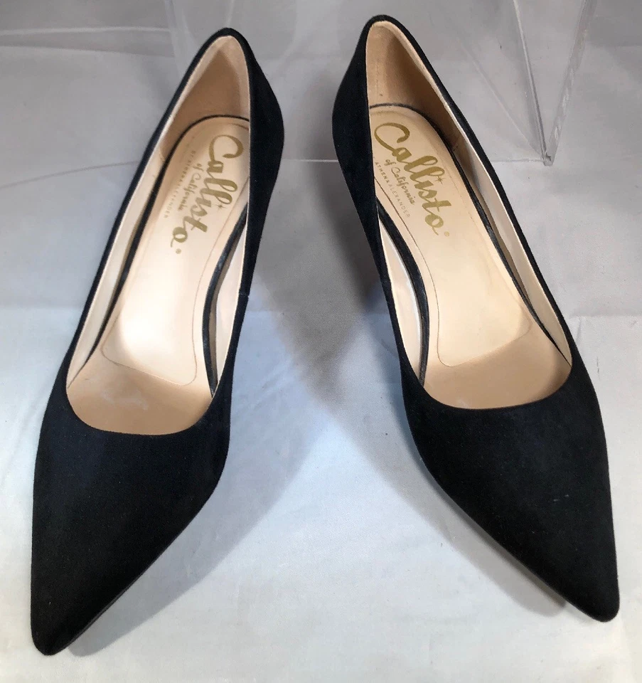 Athena Alexander Mujer Calisto Teagan Tacones Punta Negros Talla 8M Foto 1 de 4