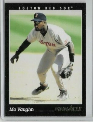 1993 Pinnacle #189 Mo Vaughn Boston Red Sox - Image 1 of 2