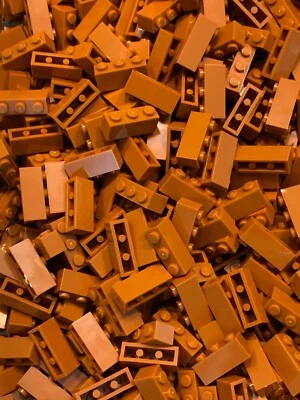 LEGO Ladrillo Naranja Oscuro 1x3 (3622) - 100 Piezas Nuevas - Ladrillos de Construcción Foto 1 de 3