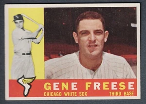 1960 Topps Baseball #435 Gene Freese Chicago White Sox Set-Break EX - Bild 1 von 2