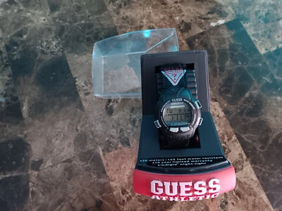 VTG Guess athletic black color women's digital watch NEW - Image 1 of 4