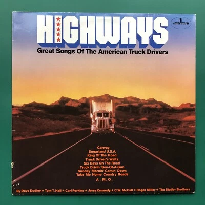 HIGHWAYS (Great Songs Of The American Truck Drivers) Country Folk LP Dave Dudley - Image 1 of 4