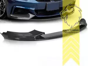 Frontspoiler Spoilerlippe für BMW F32 F33 F36 M-Paket schwarz glänzend mit ABE - Bild 1 von 3