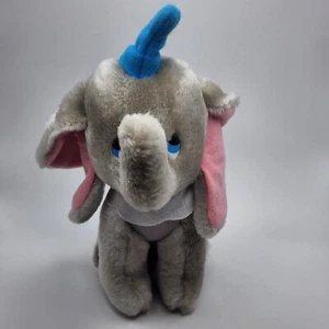 Vintage Walt Disney Dumbo 8” Plush Baby Elephant Character Stuffed Animal Toy - Picture 1 of 5