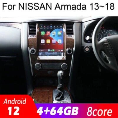 12.1" Touchscreen Radio Android Gps Navigation Carpaly For Nissan Armada 13~18 - Image 1 of 4