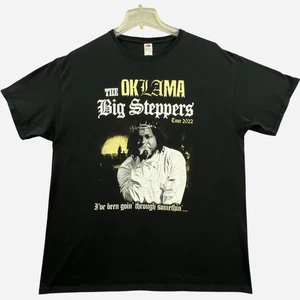 Kendrik Lamar The Big Steppers 2022 Concert T Shirt Mens XL Black The Oklama Tee - Picture 1 of 11