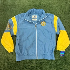 Chaqueta Starter Denver Nuggets con capucha cremallera completa XL UNISEX NBA ¡NUEVA CON ETIQUETAS! NUEVO - Imagen 1 de 8