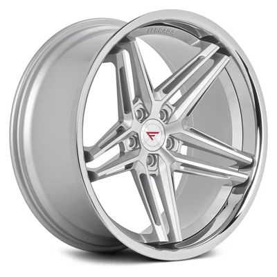 Ferrada CM1 Wheel 22x10.5 (28, 5x112, 66.56) Silver Single Rim - Image 1 of 4