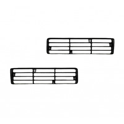For Dodge Ramcharger 1991 1992 1993 Grille Driver & Passenger |Pair|Lower|Black Foto 1 de 4