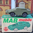 MAB Mobile H0 11030 Schützenpanzerwagen SPW 40 P Zinkguß DDR in OVP/2601