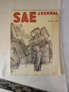 SAE Journal, NOV 1948, cool old ads and photos - Picture 1 of 19