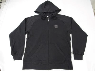 New Sacramento Kings Mens Size L Large Black Full-Zip Hoodie Jacket - Image 1 of 3
