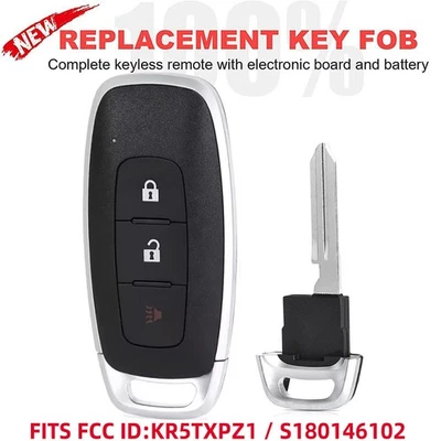 For Nissan Kicks Pathfinder ARIYA Rogue Keyless Entry Remote Fob S180146102 3Btn - Image 1 of 3