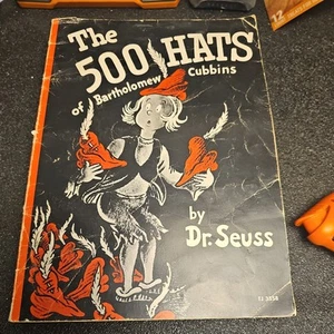 Dr. Seuss The 500 Hats Of Bartholomew Cubbins Paperback Scholastic 1966 - Bild 1 von 3
