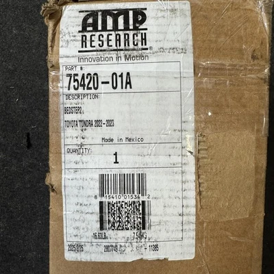 AMP Research 75420-01A RealTruck BedStep2 Step, Fits 2022-25 Tundra, w/ 5.5' Bed - Image 1 of 3