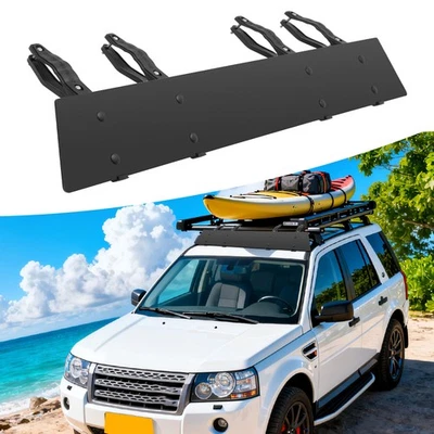 Kit deflector de aire carenado de viento deportivo para Land Rover LR2 para barras transversales de techo Foto 1 de 4
