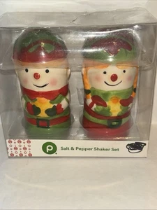 Publix Weihnachtselfe Salz & Pfefferstreuer Set Weihnachtselfen NEU - Bild 1 von 3
