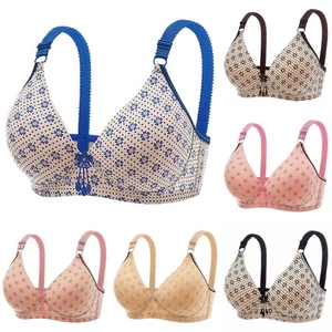 Wireless Bra For Women Deep V Sexy Push Up Bralettes Every Day T Shirt Bras 42 - Picture 1 of 23