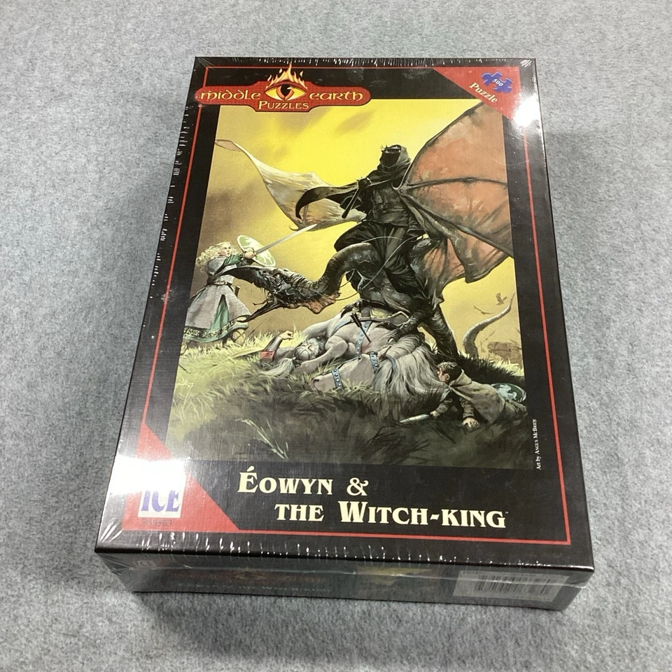 ГОЛОВОЛОМКИ EOWYN & THE WITCH KING MIDDLE EARTH 1997 ЛЕДЯНОЙ ПОВЕЛИТЕЛЬ КОЛЕЦ - Изображение 1 из 4