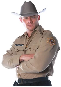 Plus Size Sheriff Shirt - Picture 1 of 1