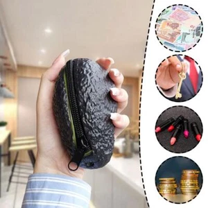 Avocado Coin Purse Pouch | Realistic Looking Avocado | Funny Novelty Gift. - Picture 1 of 13