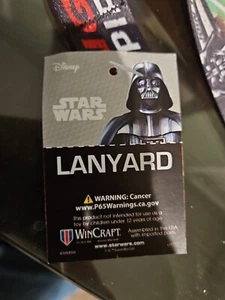 Disney Star Wars Yoda Vader Lanyard Los Angeles Angels Alliance. - Picture 1 of 5