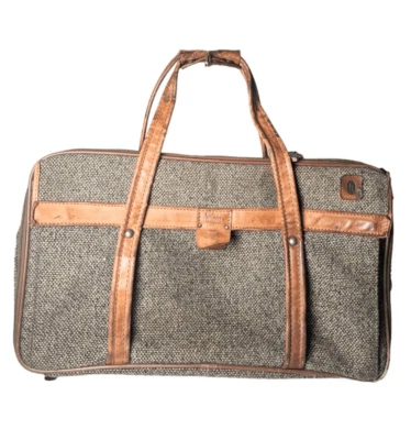 HARTMANN Vintage Tweed y Cuero Durante la Noche Fin de Semana Foto 1 de 4