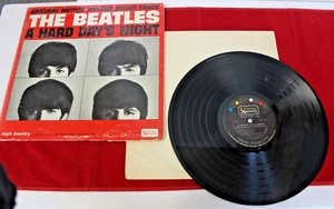 THE BEATLES " A HARD DAY'S NIGHT MONO LP 1st“ I Cry Instead” Error Vinyl - Imagen 1 de 8