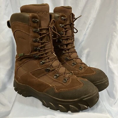 Cabelas Boots Dry Plus Thinsulate Hunting Boots Size 13D Style 81-3349 Brown/Blk - Image 1 of 4
