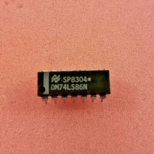National Semiconductor Corp. #DM74LS86N Quad 2-Eingang exklusiv oder Gate 14-polig - Bild 1 von 3
