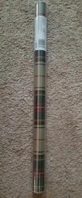 RARE CLASSIC SEALED RL RALPH LAUREN IMPERIAL FALL PLAID DOUBLE ROLL WALLPAPER - Image 1 of 4