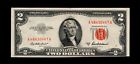 1953 A $ 2 Dollar US-Note AU kostenloser Versand
