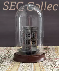 Legends Victorian Homes Larry 1990 Webster Stick Pewter Sculpture Home 119/950 - Bild 1 von 22
