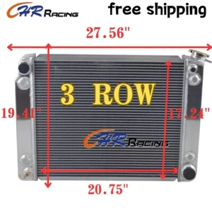 Aluminum Radiator for 1985-1993 Chevy G10 G20 G30 GMC G1500 G2500 G3500 V6 4.3L - Picture 1 of 8
