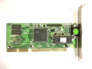 TARJETA VGA ISA MXB165 VINTAGE 1992 AVGA3B-3 CIRRUS LOGIC CL-GD5420-75QC-B 256 K - Imagen 1 de 3