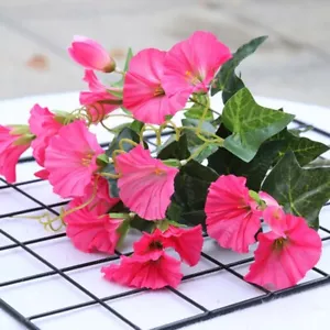 Falsa Gloria Matutina Simulación Petunia Boda Decoración Hogar Flores Artificiales Nuevo - Imagen 1 de 5