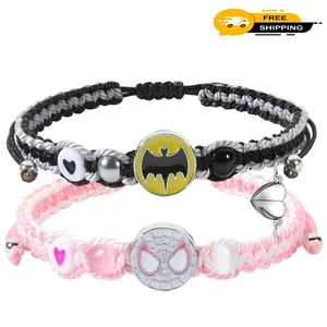 Adjustable Friendship Bracelets - Matching Gifts for Best Friends and Couples - Picture 1 of 9