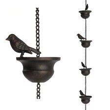 Rain Chains For Gutters Mobile Birds On Cups Rain Chimes
