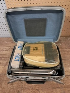 Stenograph Reporter Shorthand Machine Samsonite Case With Tripod and Dust Cover - Picture 1 of 14