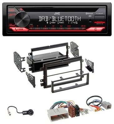 JVC CD DAB USB Bluetooth MP3 Autoradio für Ford Mustang, F150 (2004-2009) - Bild 1 von 4