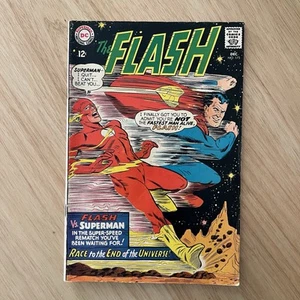 1967 Flash #175 2nd Superman Flash Race Comic Book See Photos - Bild 1 von 9