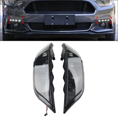 Left Right Daytime Running Lights With Turn Signal For Ford Mustang 2015-2017 - Image 1 of 4