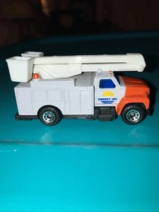 Vintage Sammlerstück 1989 Matchbox Utility Truck Energy Inc. MB33 grau und orange - Bild 1 von 12