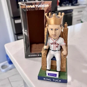 Houston Astros Kyle Tucker King Tuck SGA Bobblehead 9/10/22 READ! - Picture 1 of 7