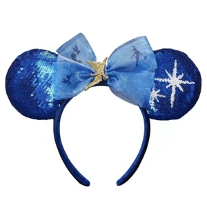 Minnie Mouse The Main Attraction Ear Headband for Adults Peter Pan's Flight - Picture 1 of 4