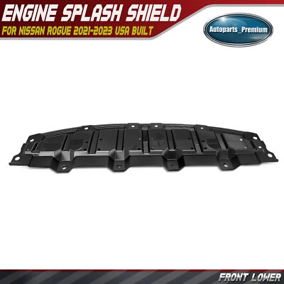 Front Lower Side Engine Splash Shield for Nissan Rogue 2021 2022 2023 USA Built - Image 1 of 4
