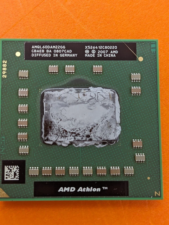 ⭐️⭐️⭐️⭐️⭐️ AMD Athlon X2 QL-60 1.9 GHz Dual-Core CPU Processor (AMQL60DAM22GG) - Image 1 of 1
