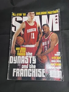 Slam Magazine May 2003 Yao Ming Steve Francis Poster Newsstand Basketball  - Picture 1 of 2