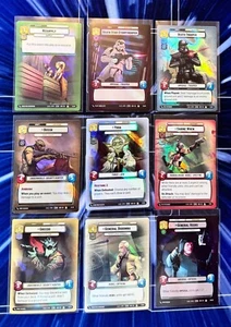 Star Wars Unlimited Spark of Rebellion Kit de Juego Semanal Juego de 9 Láminas Juego Completo de Cartas - Imagen 1 de 10